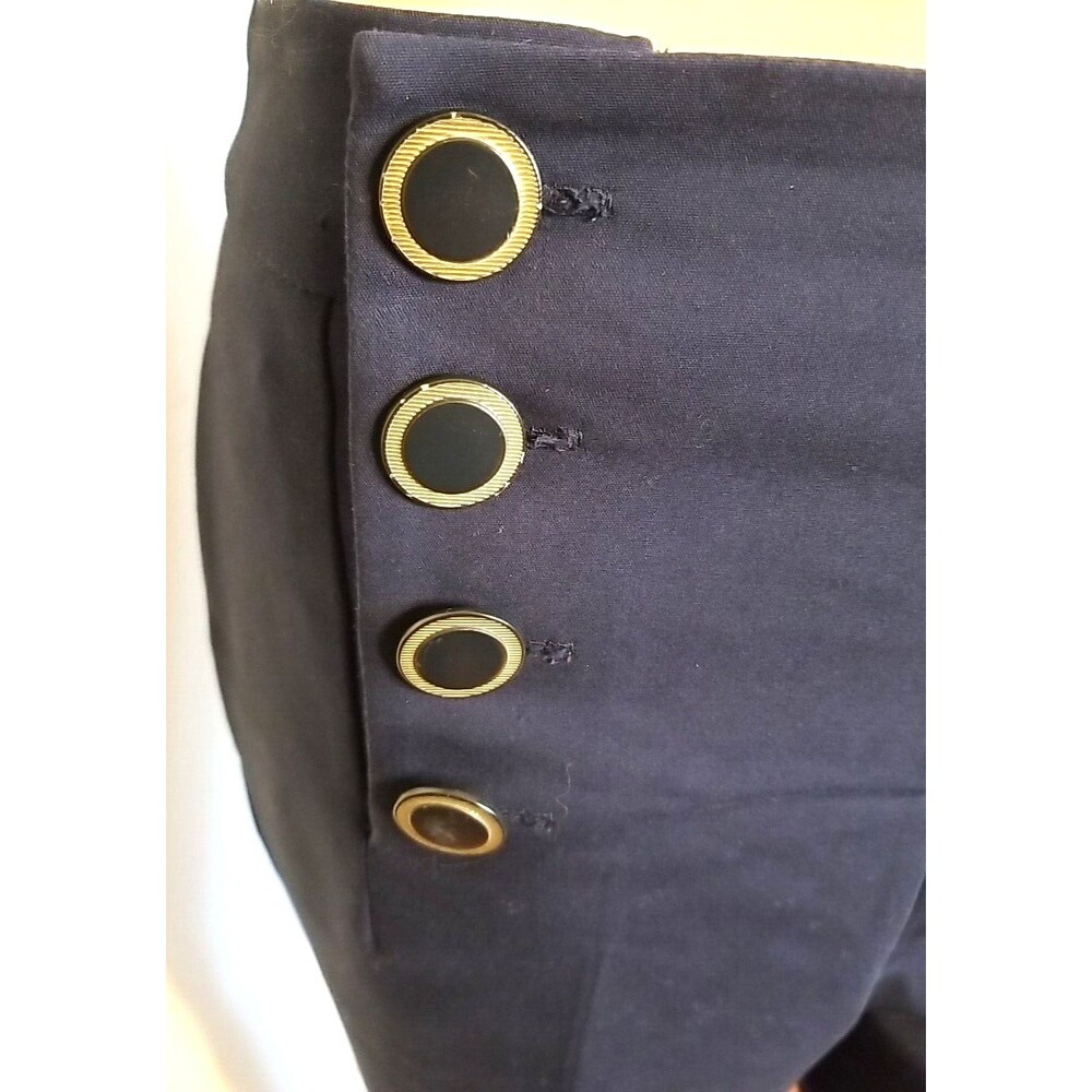 Zara Basic Women's Nautical Button Pants Size S N… - image 6